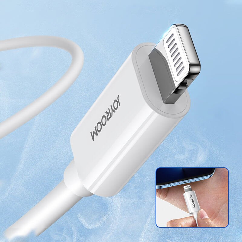 Joyroom S - M430 PD 27W - Καλώδιο Δεδομένων και Φόρτισης Type - C to Lightning 1.2M - White