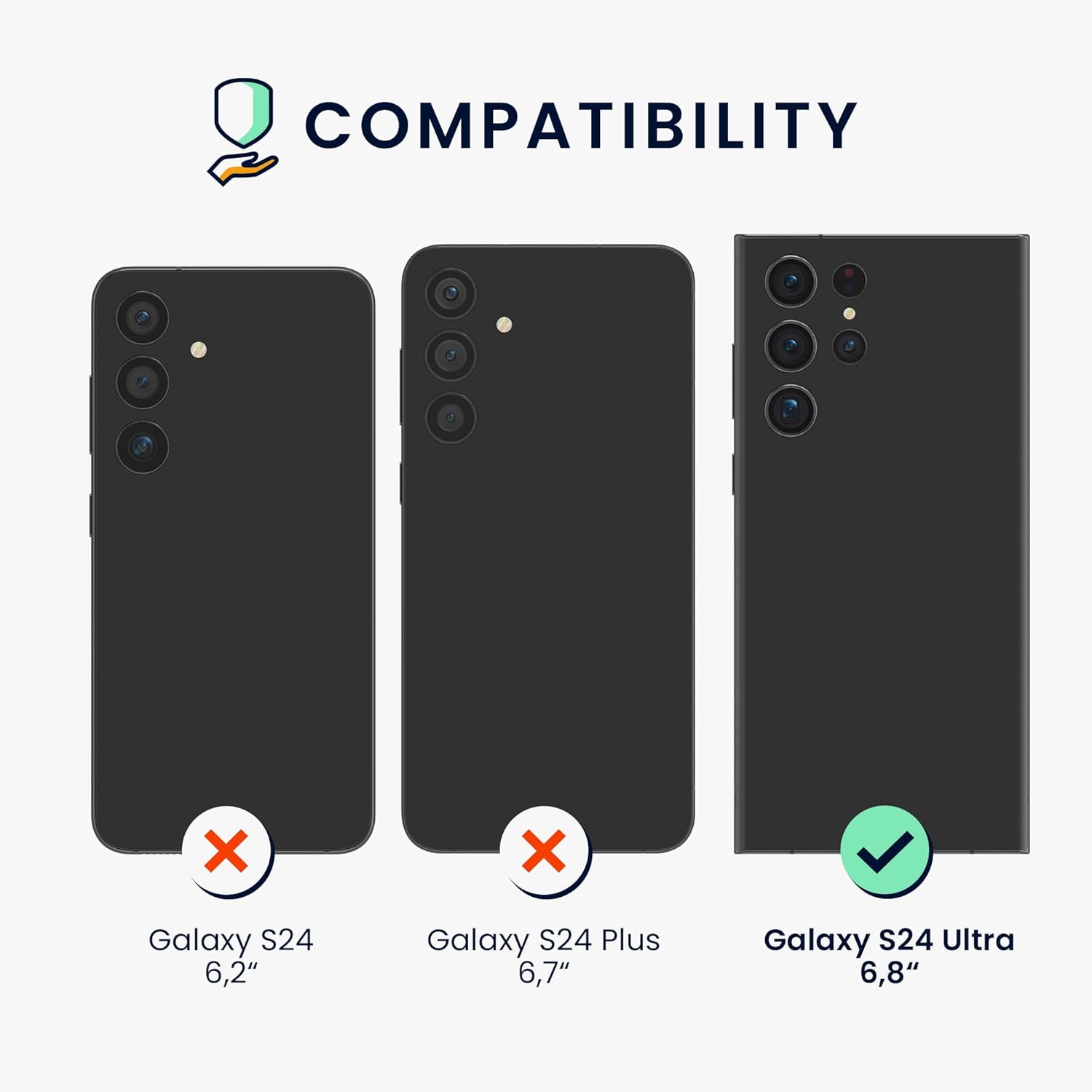 KW Samsung Galaxy S24 Ultra Λεπτή Θήκη Σιλικόνης TPU - Black