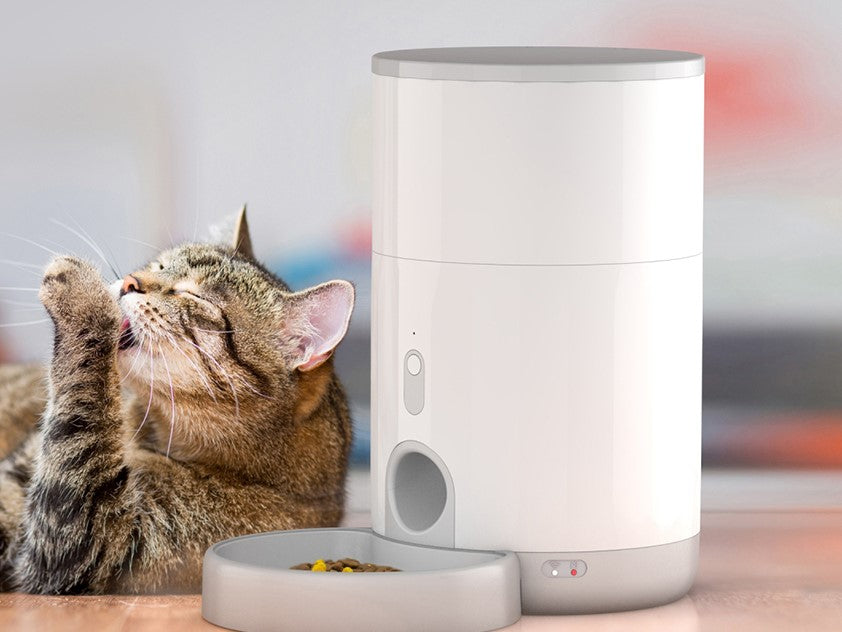 Petoneer Nutri Mini Έξυπνη Ταΐστρα Φαγητού για Κατοικίδιο - White