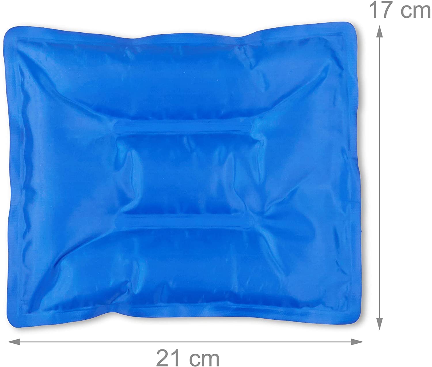 Relaxdays Επιγονατίδα Ψύξης / Θέρμανσης με Αυτοκόλλητο - Black / Blue - 4052025272630