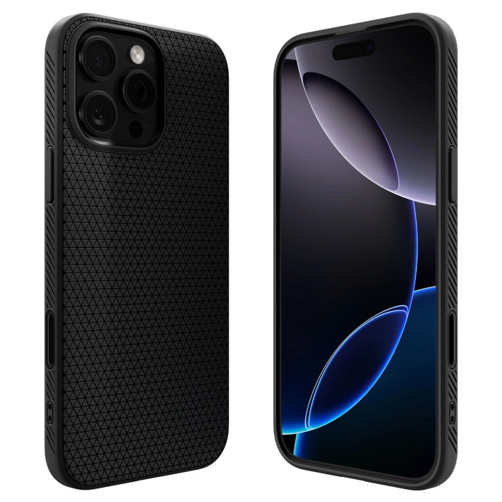 Spigen iPhone 16 Pro - Liquid Air T Mag - Θήκη Σιλικόνης με Magsafe - Matte Black