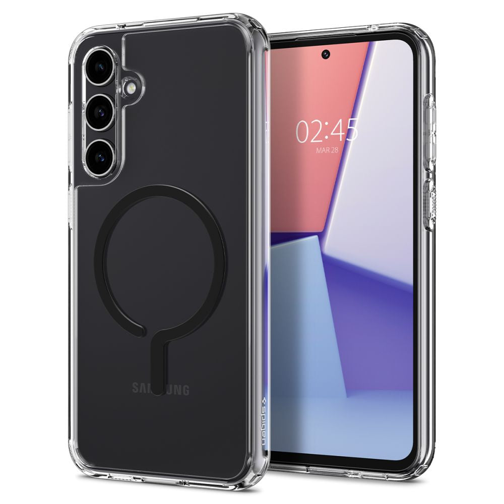Spigen Samsung Galaxy S23 FE - Ultra Hybrid One Tap Ring MagSafe Σκληρή Θήκη με Πλαίσιο Σιλικόνης - Black