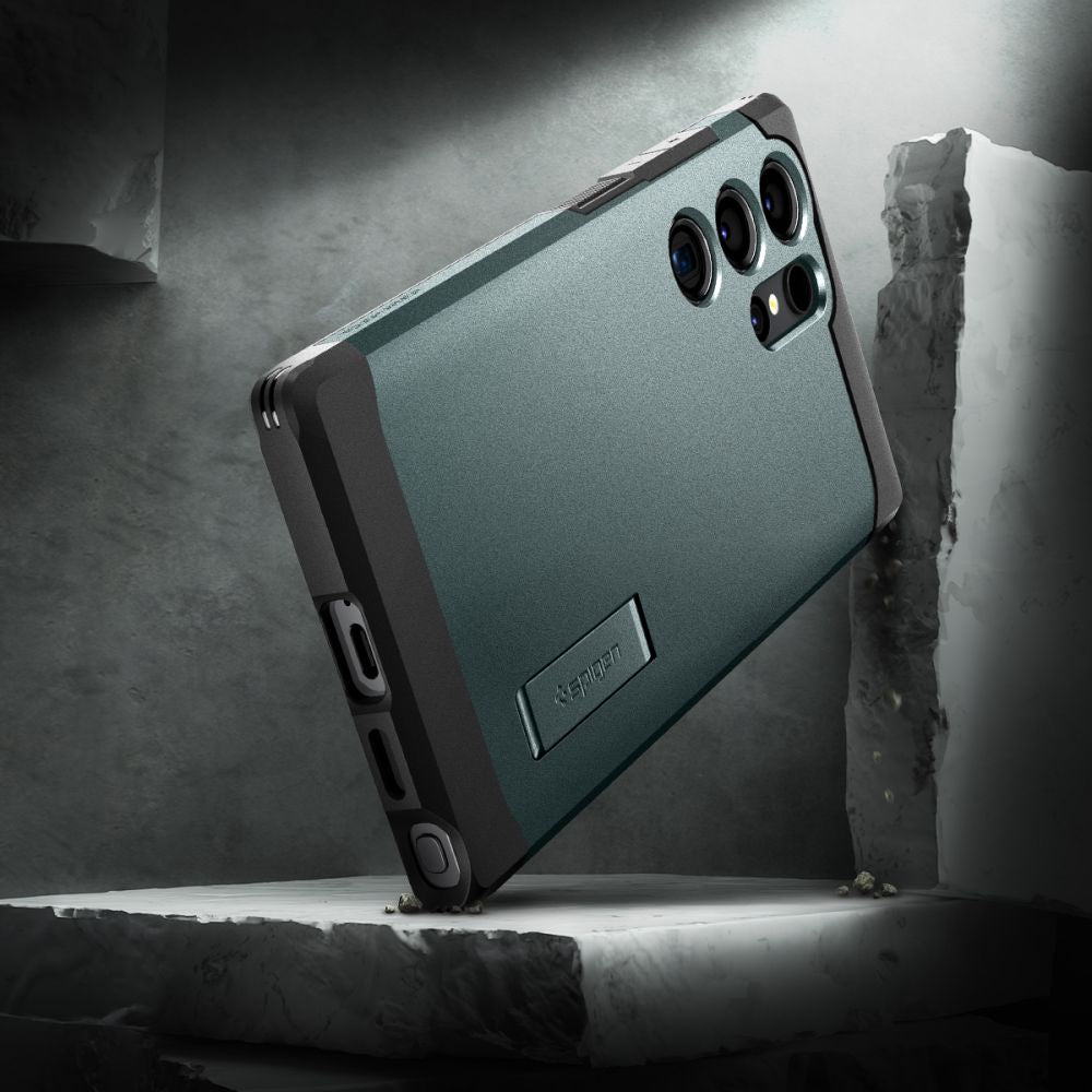 Spigen Samsung Galaxy S24 Ultra Tough Armor Σκληρή Θήκη - Abyss Green