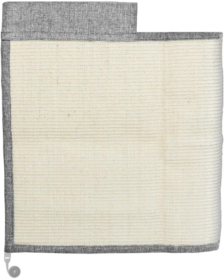 Navaris Scratch Carpet for Side of Sofa Προστατευτικό Καναπέ από Γρατζουνιές Γάτας - Δεξιά Πλευρά - 50 x 70 cm - Light Grey - 47363.19.25