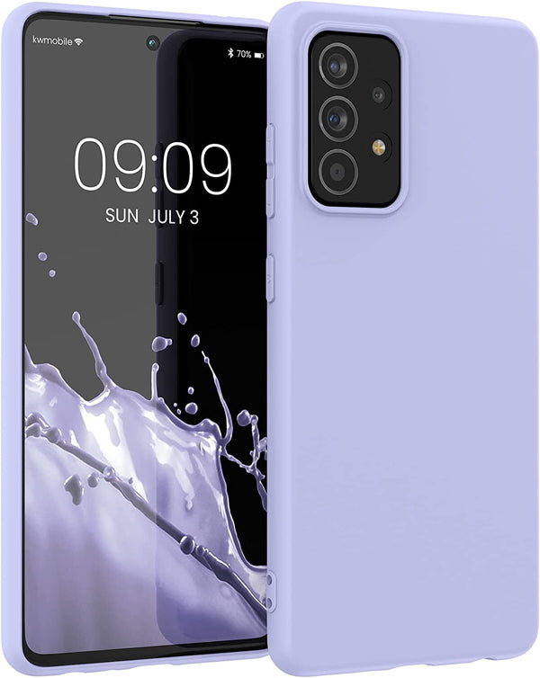 KW Samsung Galaxy A52 / A52 5G / A52s 5G Θήκη Σιλικόνης TPU - Pastel Lavender - 54346.139