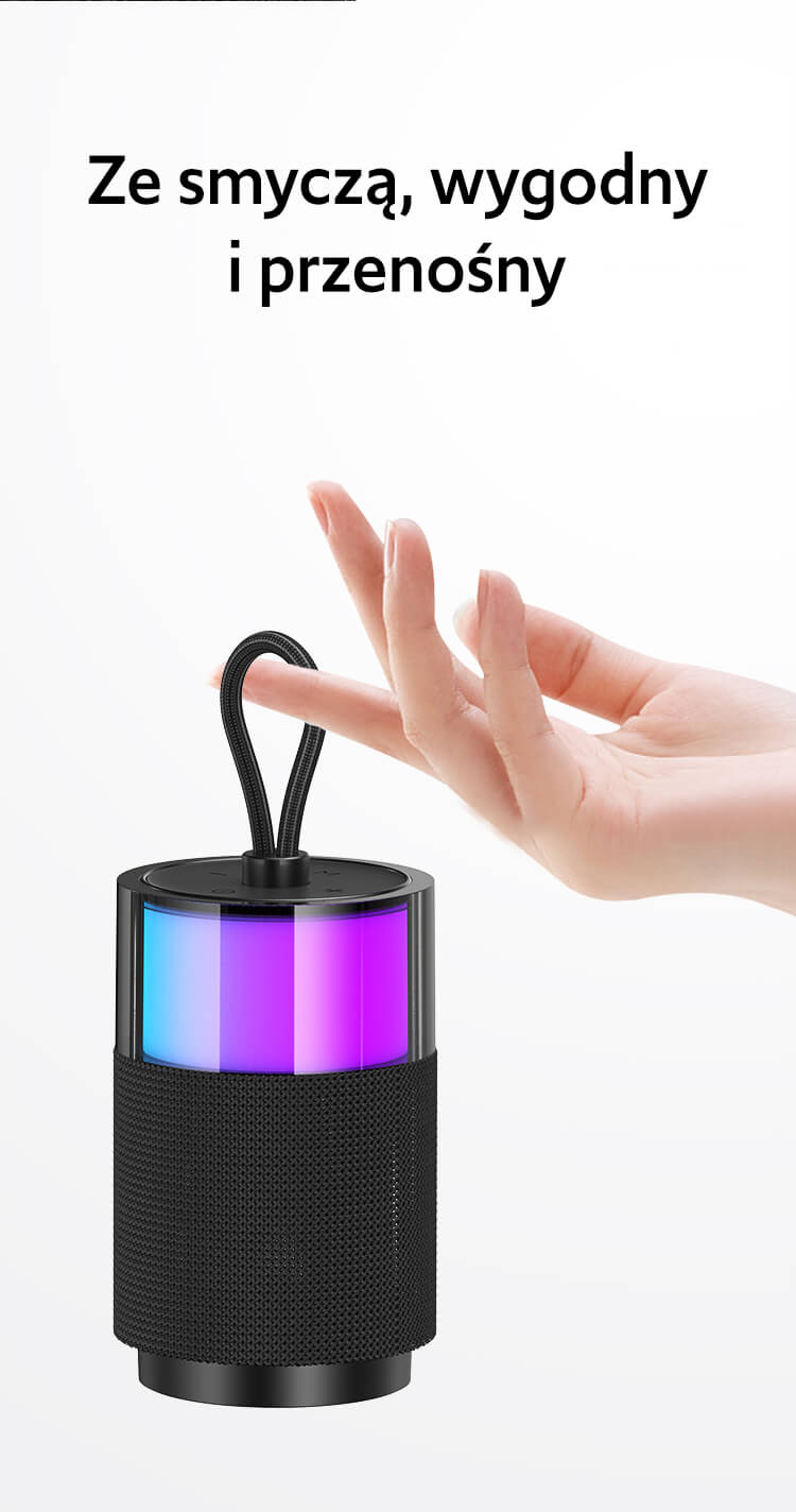 USAMS YIN Series - Φορητό Ηχείο Bluetooth 5.3 - Black