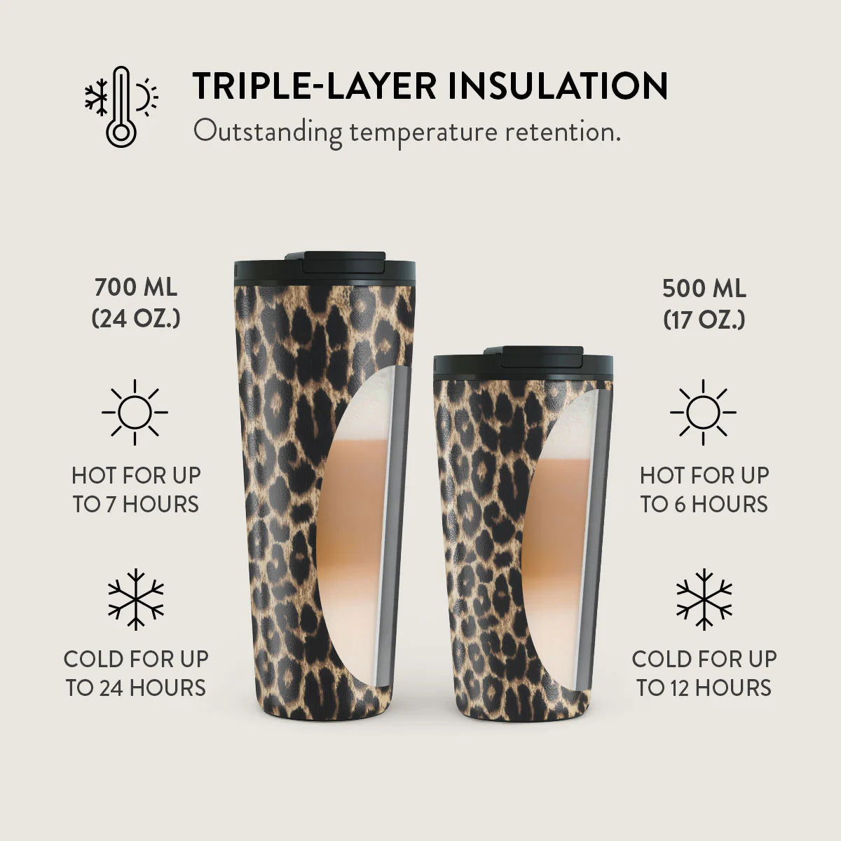 Burga Κούπα Θερμός από Ανοξείδωτο Ατσάλι - Flap Lid - 700ml - Player