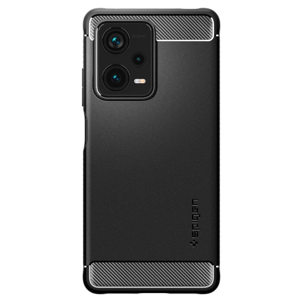 Spigen Xiaomi Redmi Note 12 Pro+ Θήκη TPU Rugged Armor - Matte Black