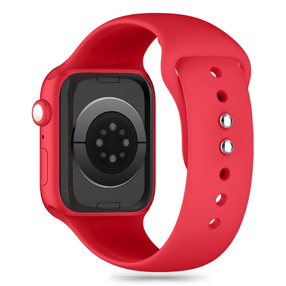 Tech-Protect Λουράκι Apple Watch 8/9/10/11 - SE (1/2/3) - Ultra (1/2/3) – 44/45/46/49mm Silicone Σιλικόνης - Red