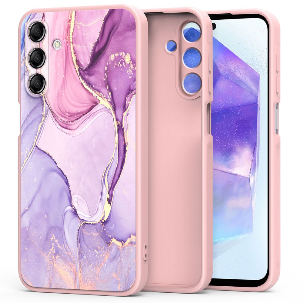 Tech-Protect Samsung Galaxy A55 5G Icon Θήκη Σιλικόνης TPU - Marble