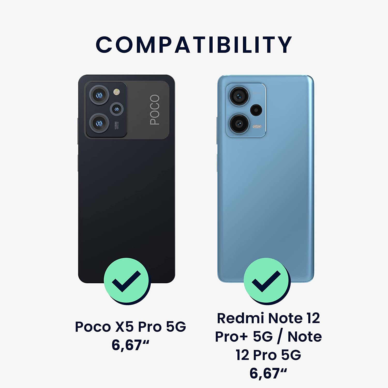 KW Xiaomi Redmi Note 12 Pro / Redmi Note 12 Pro Plus - Τρεις Μεμβράνες Προστασίας Οθόνης - Διάφανες - 60731.1