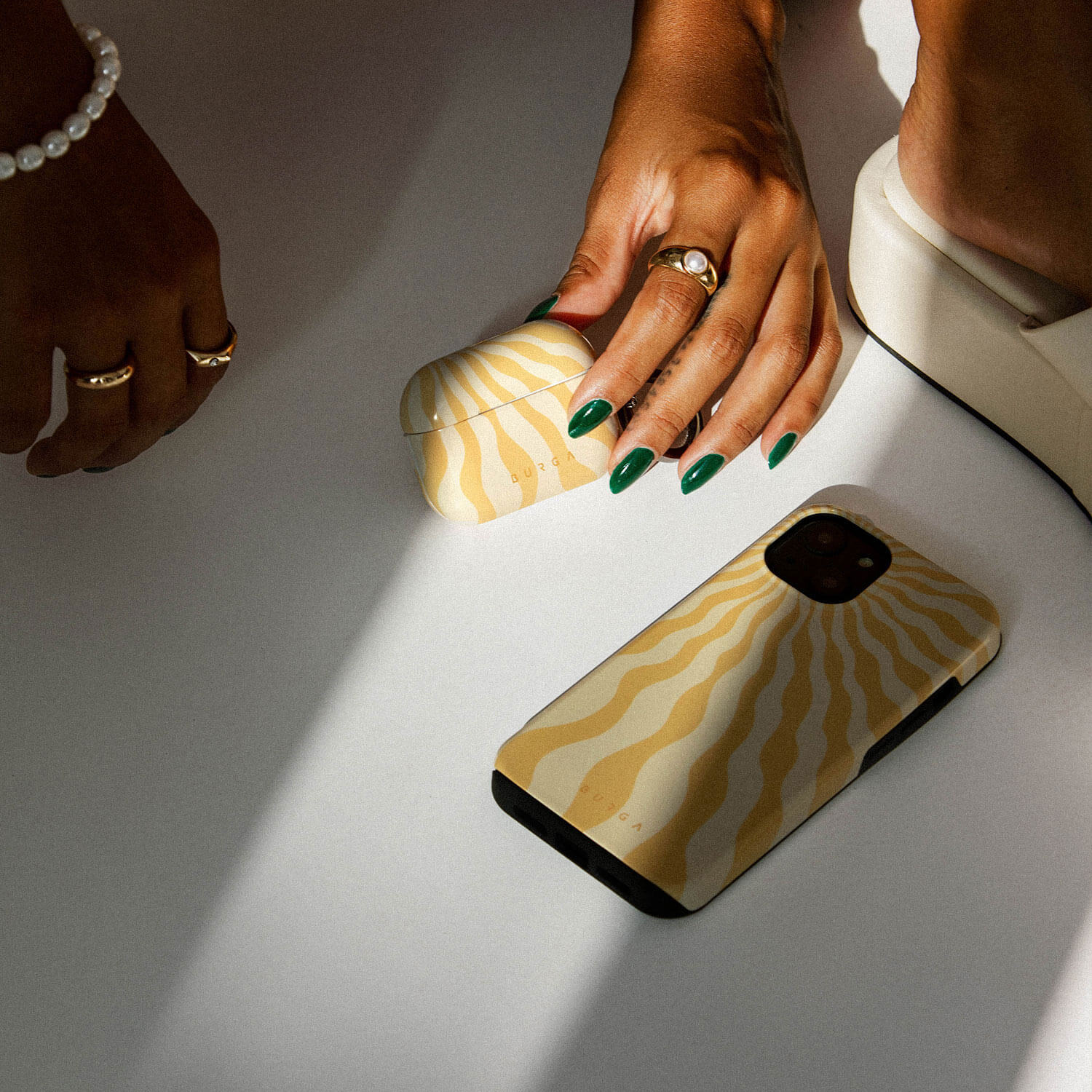 Burga Samsung Galaxy S22 Ultra Fashion Tough Σκληρή Θήκη - Sunny Bunny