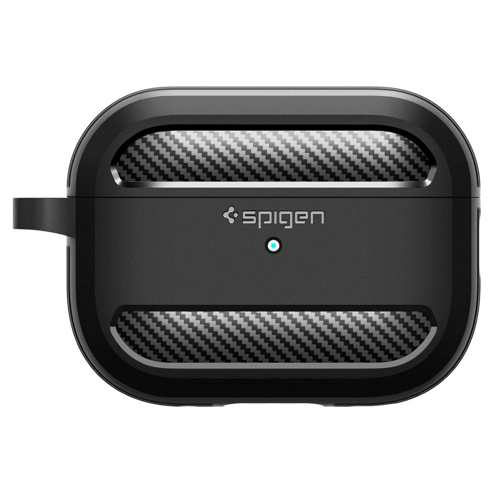 Spigen AirPods Pro 1 / 2 Θήκη Σιλικόνης - Rugged Armor - Matte Black
