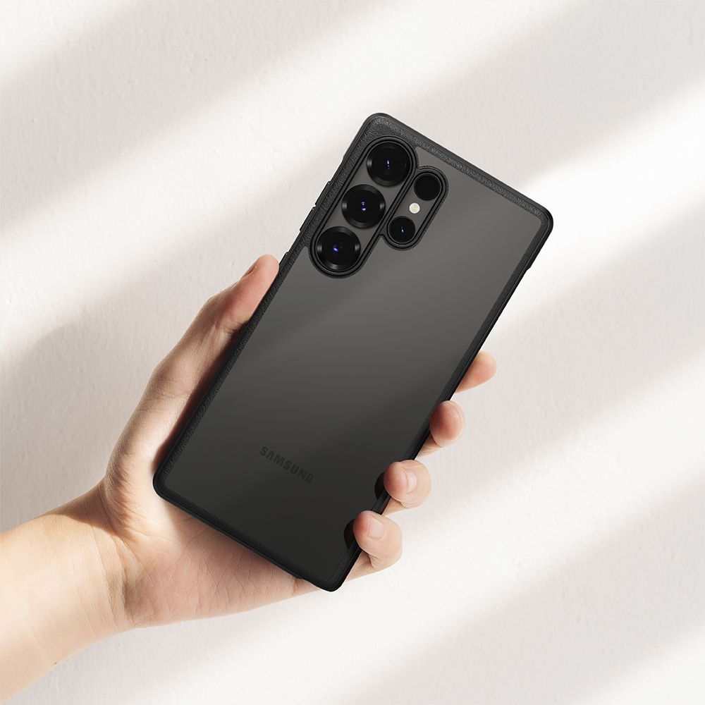 Ringke Samsung Galaxy S25 Ultra Fusion Bold Σκληρή Θήκη με Πλαίσιο Σιλικόνης - Black / Διάφανη