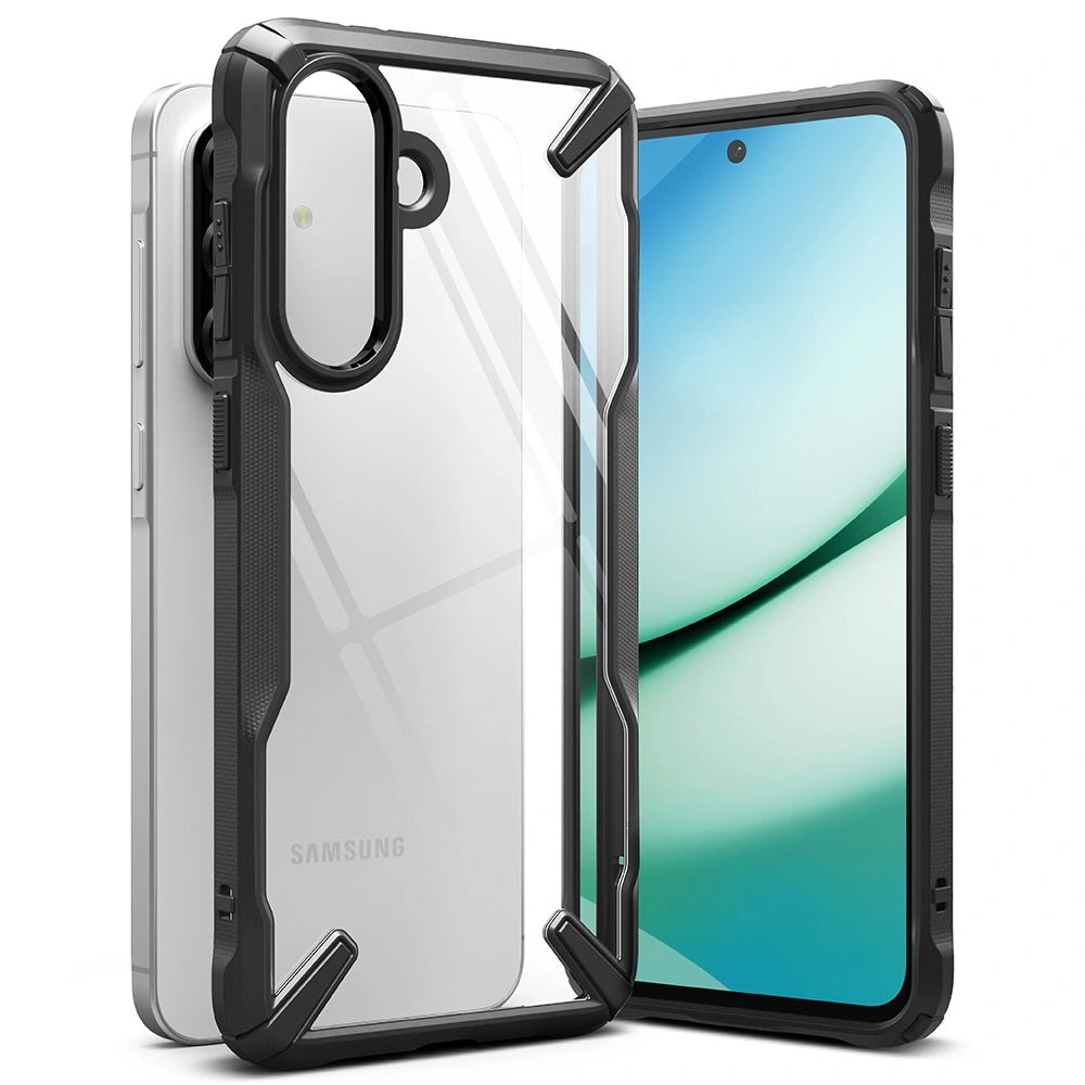 Ringke Samsung Galaxy A36 5G / A56 5G Fusion X Σκληρή Θήκη με Πλαίσιο Σιλικόνης - Black