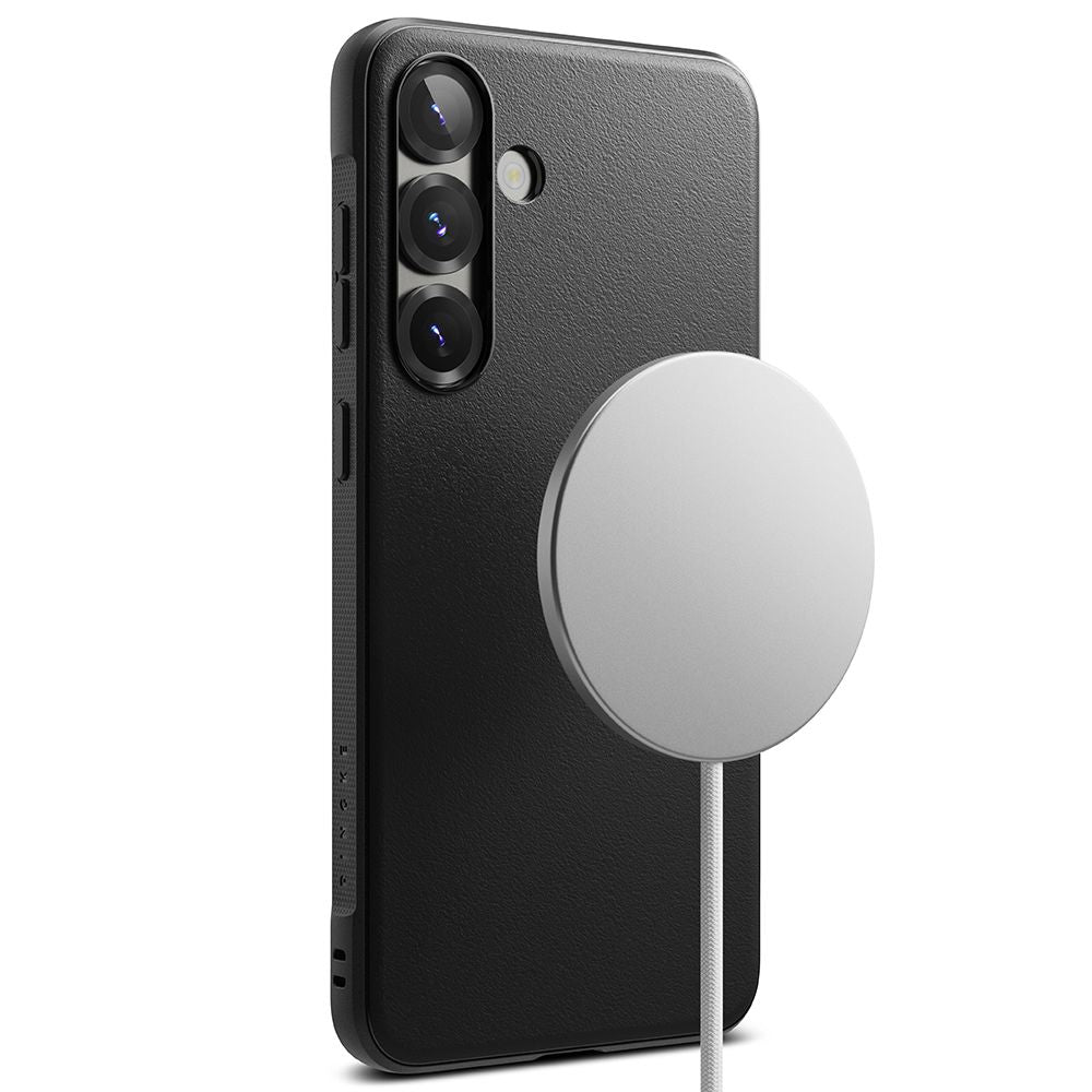 Ringke Samsung Galaxy S25 Onyx Magnetic Θήκη Σιλικόνης με MagSafe - Black