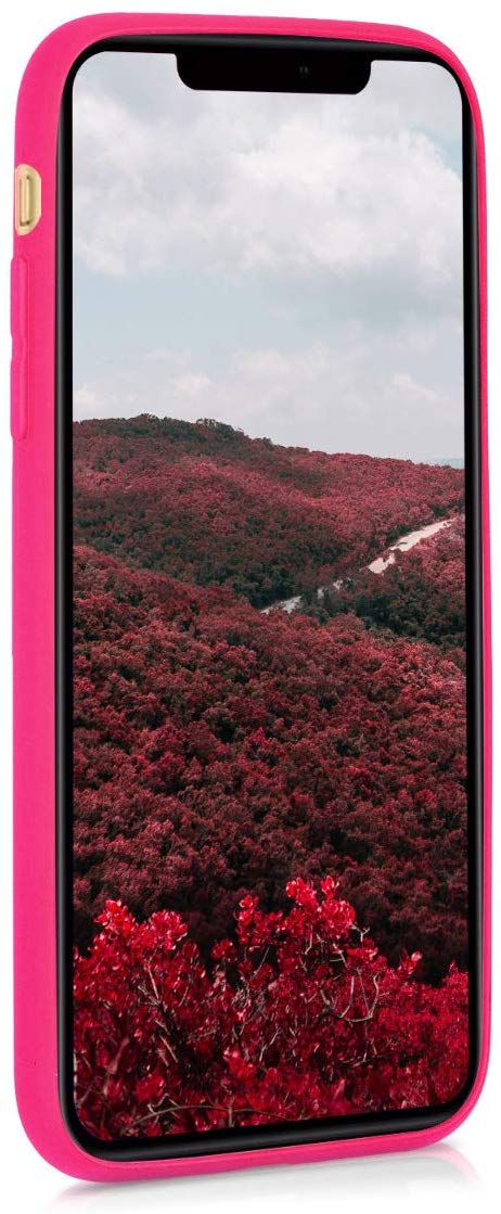 KW iPhone 11 Θήκη Σιλικόνης TPU - Neon Pink - 49783.77