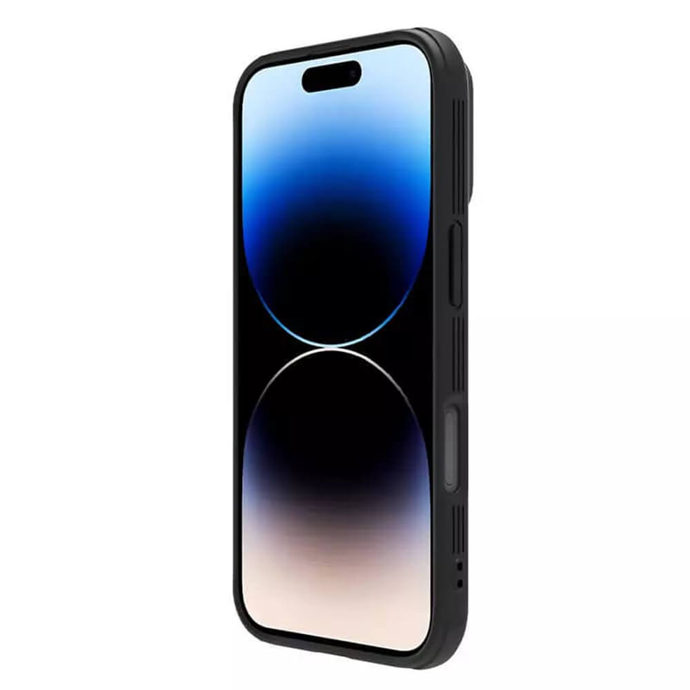 Nillkin iPhone 16 Plus CamShield Pro Magnetic Σκληρή Θήκη με Κάλυμμα για την Κάμερα και MagSafe - Black