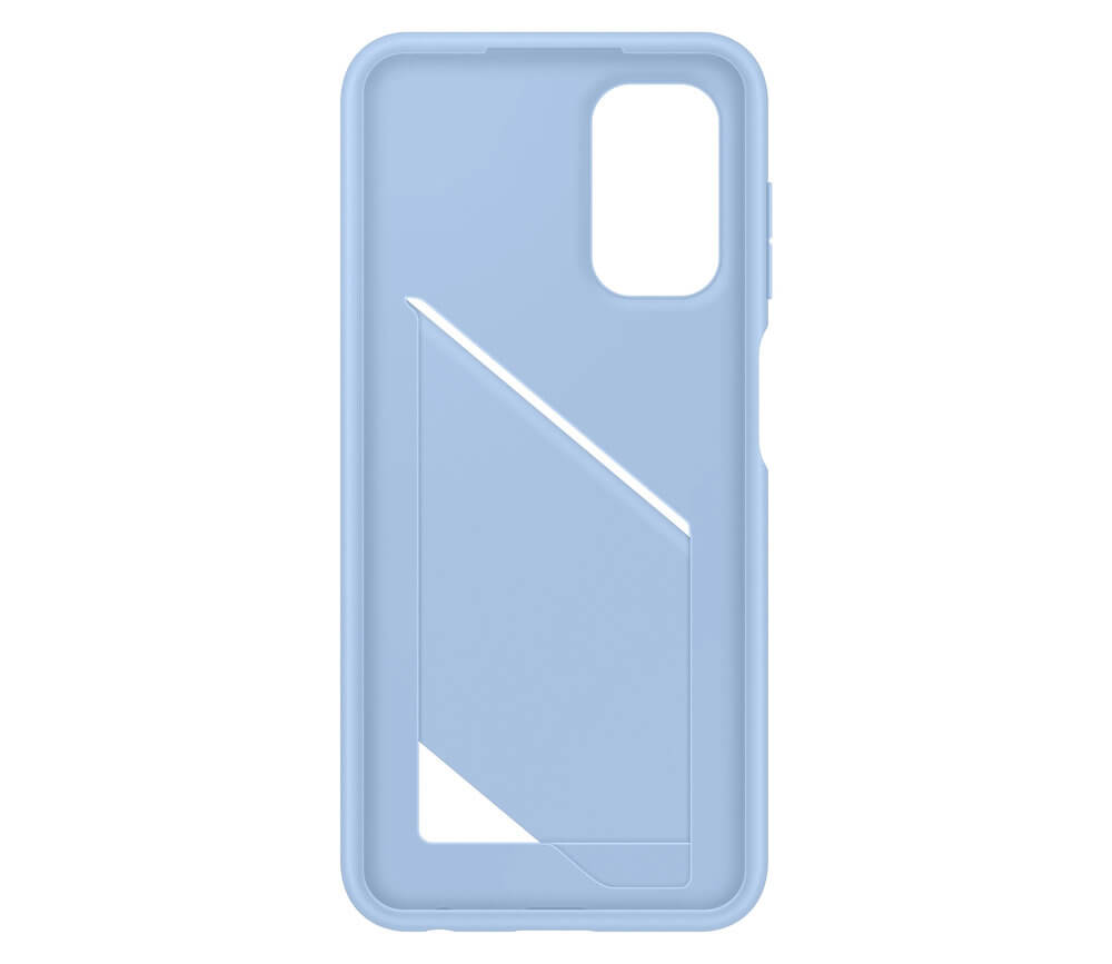 Samsung Card Slot Cover Samsung Galaxy A13 4G Θήκη Σιλικόνης με Υποδοχή για Κάρτα - Blue - EF-OA135TLEGWW