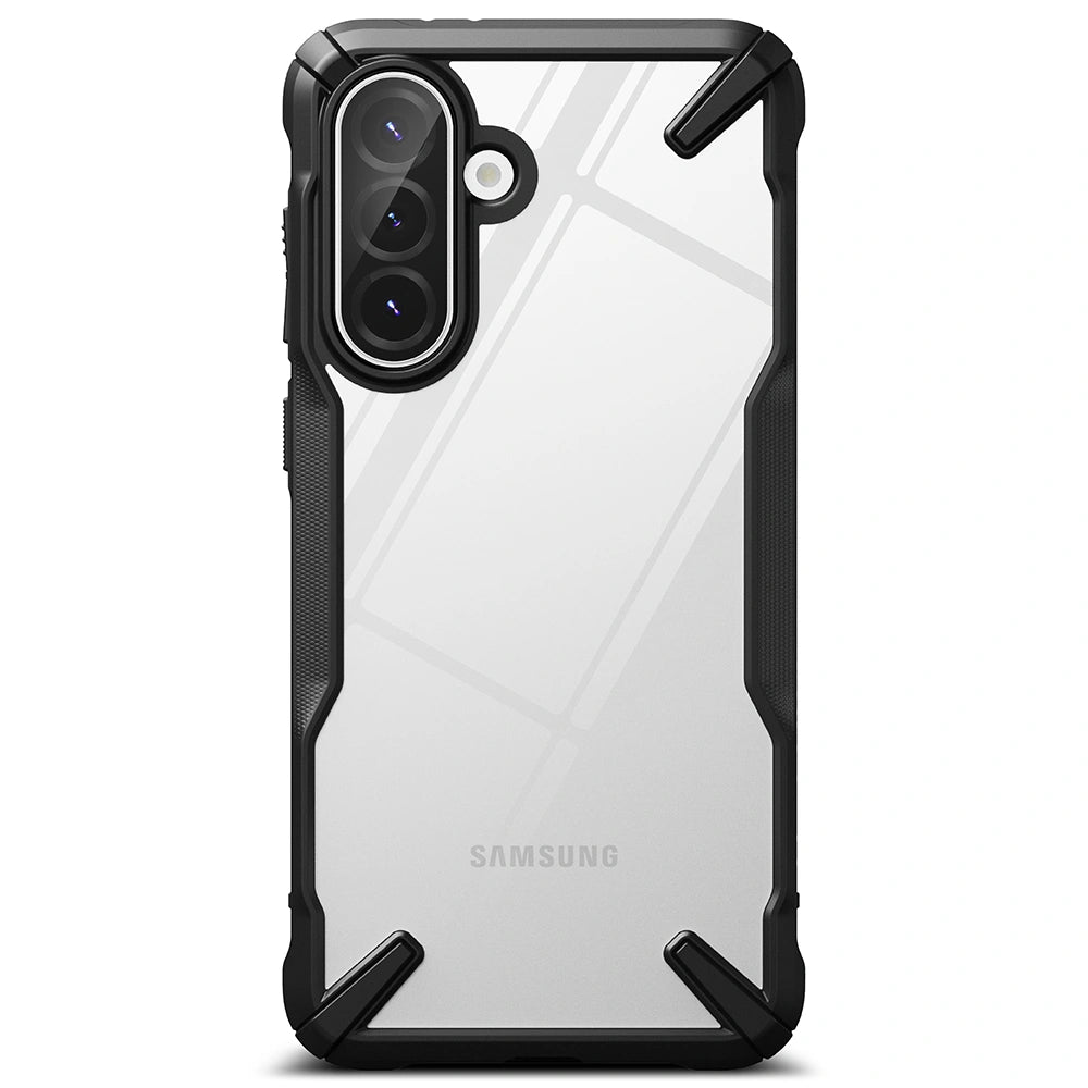 Ringke Samsung Galaxy A36 5G / A56 5G Fusion X Σκληρή Θήκη με Πλαίσιο Σιλικόνης - Black