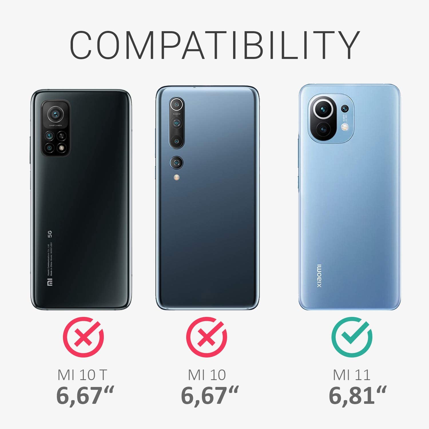 KW Xiaomi Mi 11 Θήκη Σιλικόνης TPU - Rhubarb Red - 54188.209