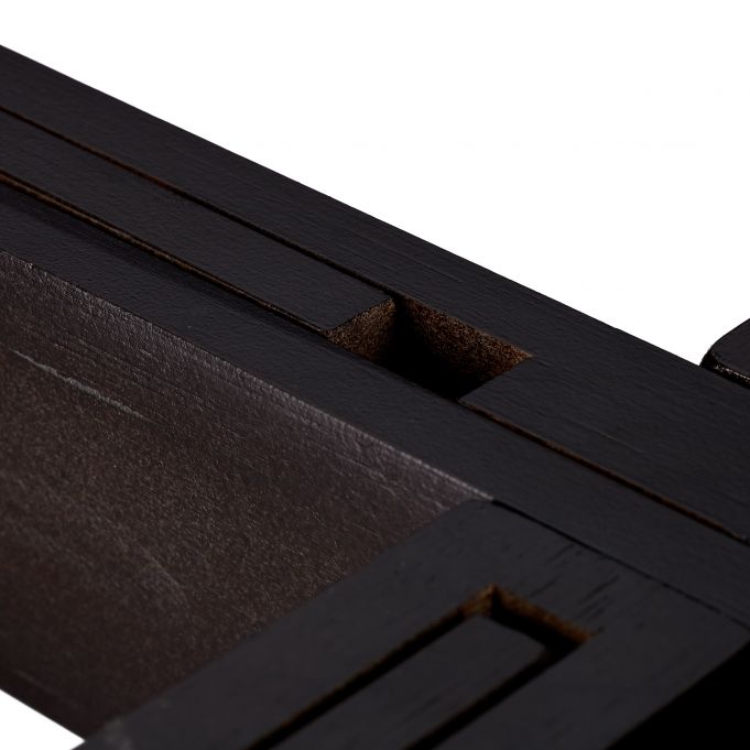 Relaxdays Ρυθμιζόμενη Βάση από Μπαμπού για Κασπό - Dark Brown - 4052025288235