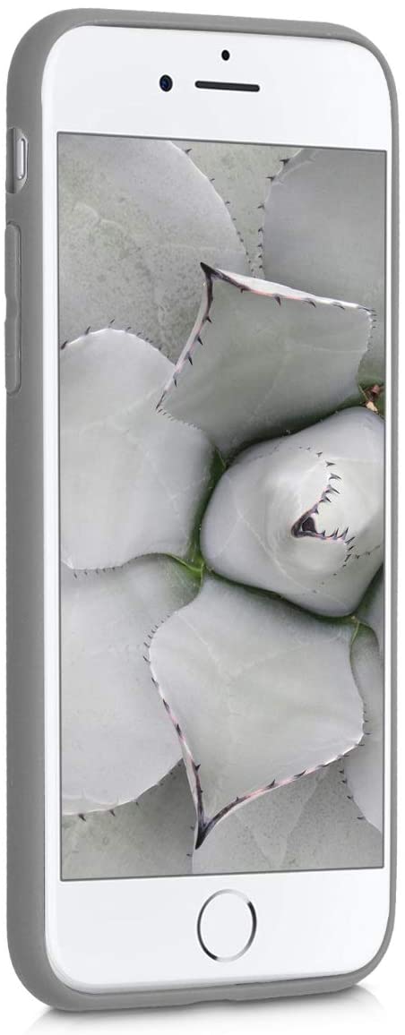 KW iPhone SE 2022 / SE 2020 / 7 / 8 Θήκη Σιλικόνης TPU - Titanium Grey - 39458.155