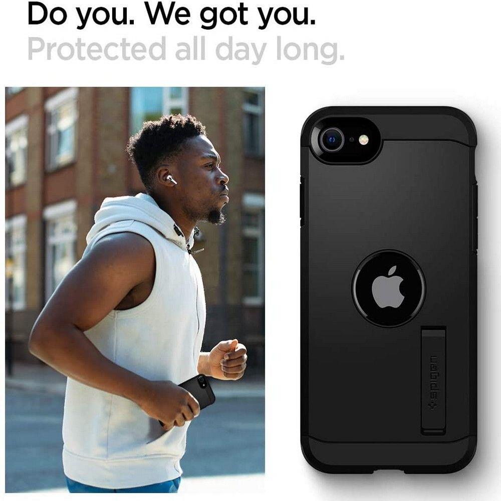 Spigen iPhone SE 2022 / SE 2020 Tough Armor Σκληρή Θήκη - Black