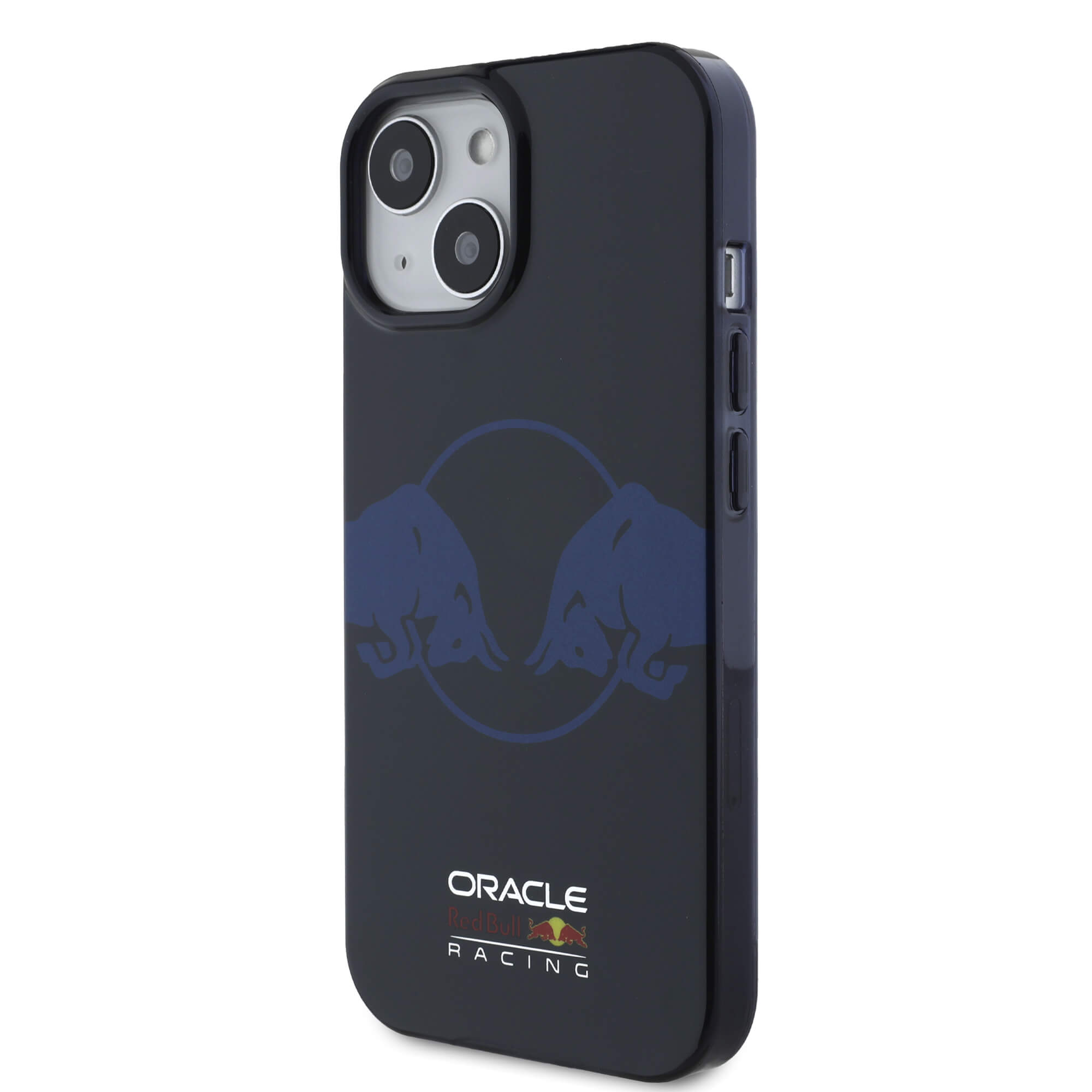Red Bull iPhone 15 - IML Two Bulls - MagSafe Σκληρή Θήκη με Πλαίσιο Σιλικόνης - Navy - RBHMP15S24HIDBV