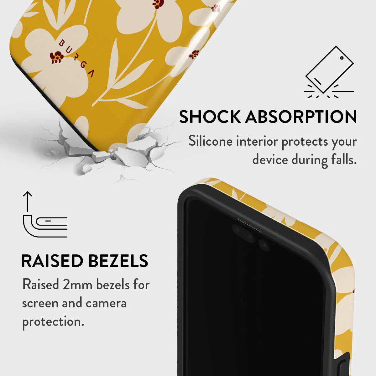 Burga iPhone 15 Pro Max Fashion Tough MagSafe Σκληρή Θήκη με MagSafe - Sunday Market