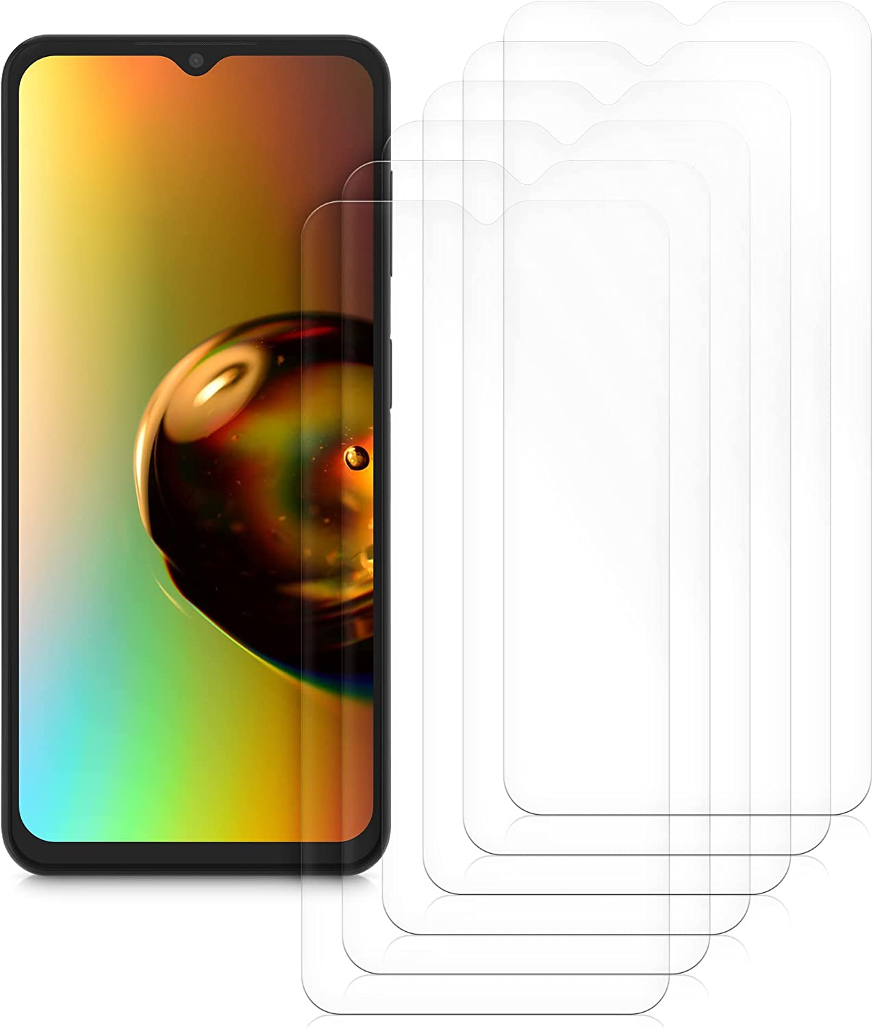 KW Samsung Galaxy A13 5G - 6 Μεμβράνες Προστασίας Οθόνης - Διάφανες - 59357.1