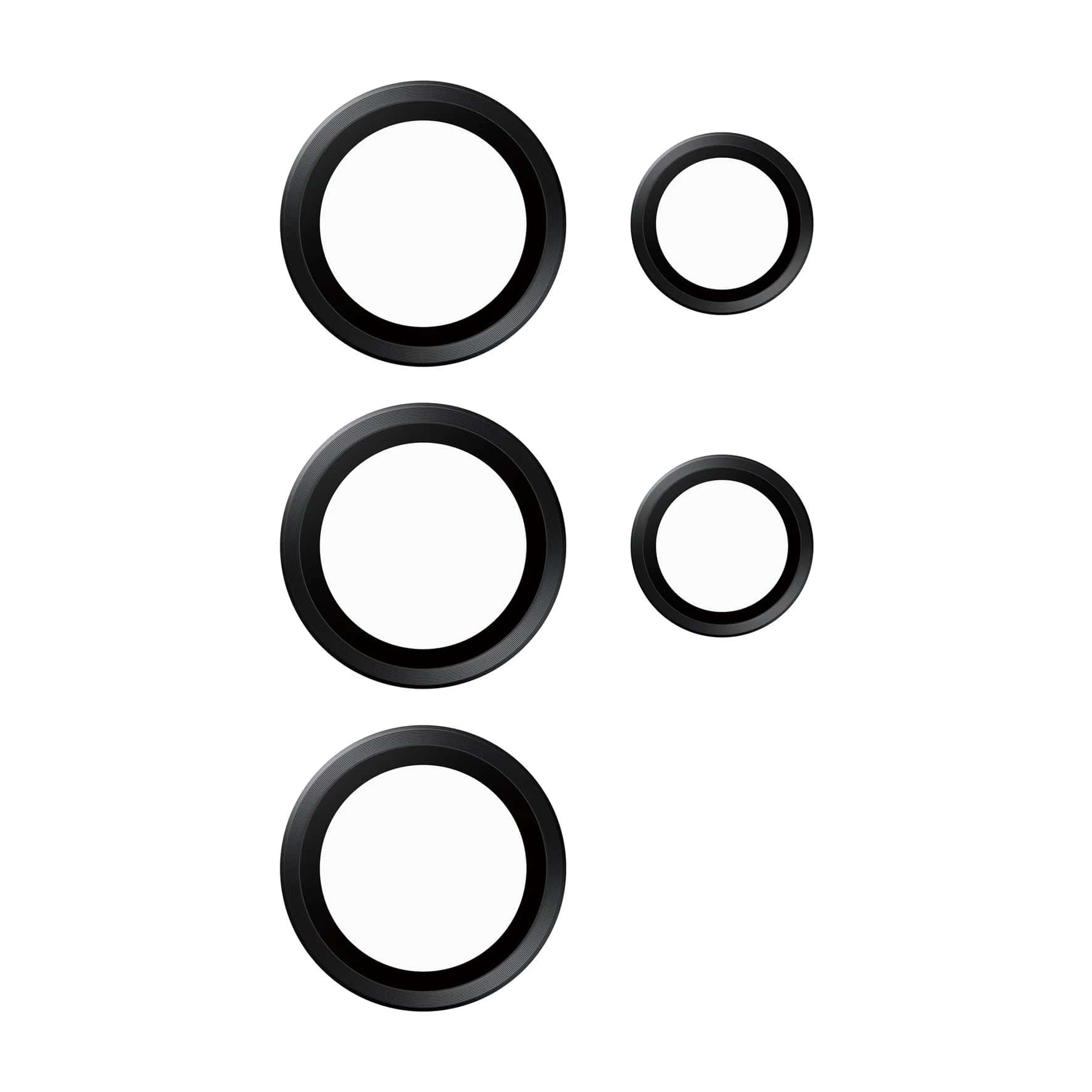 Safe by PanzerGlass Samsung Galaxy S24 Ultra Camera Lens Protector Αντιχαρακτικό Γυαλί για την Κάμερα - Black