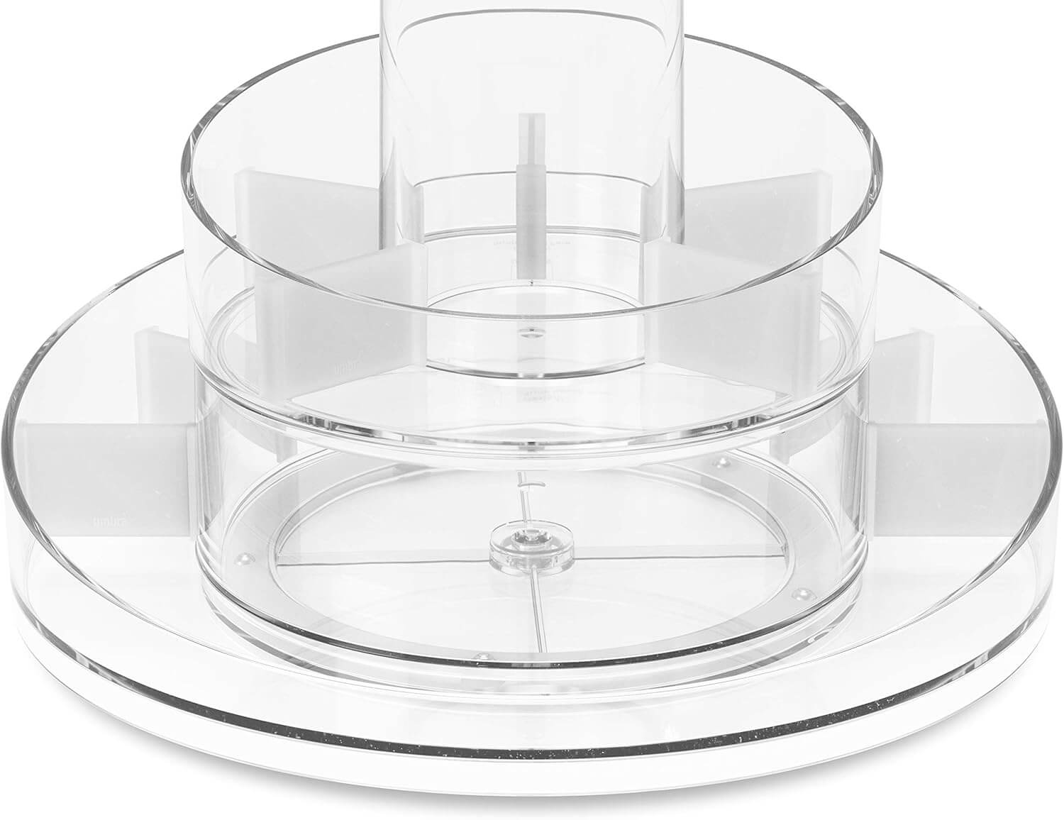 Umbra Cascada Περιστρεφόμενος Οργανωτής Καλλυντικών - Clear