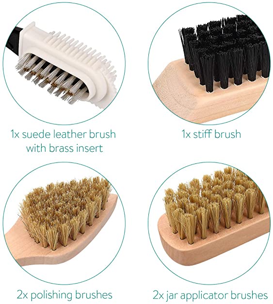 Navaris Σετ 8 Τεμαχίων Περιποίησης Παπουτσιών - Brown - 45119.01