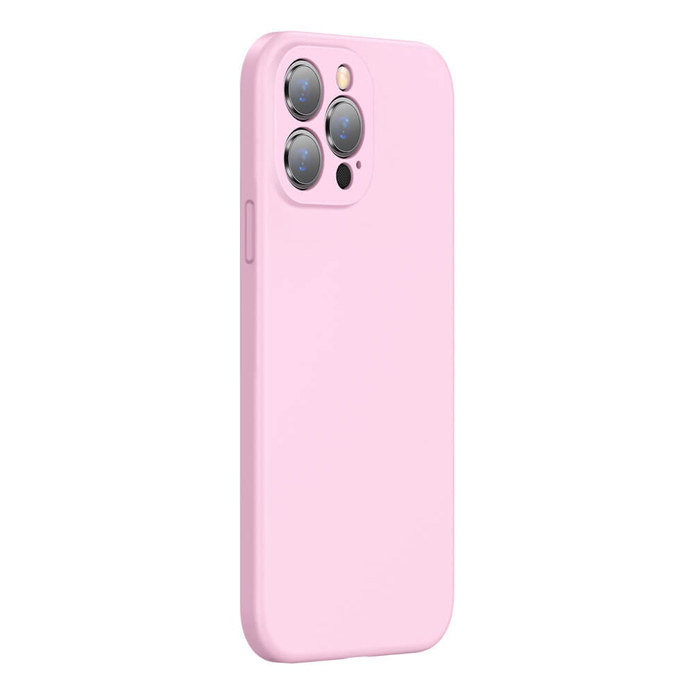 Baseus iPhone 13 Pro Liquid Gel Θήκη Σιλικόνης - Pink - ARYT001004