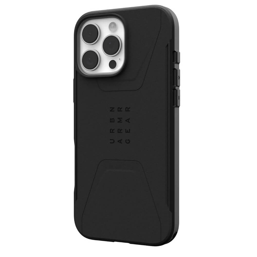 UAG iPhone 16 Pro Max Civilian MagSafe Σκληρή Θήκη με MagSafe - Black