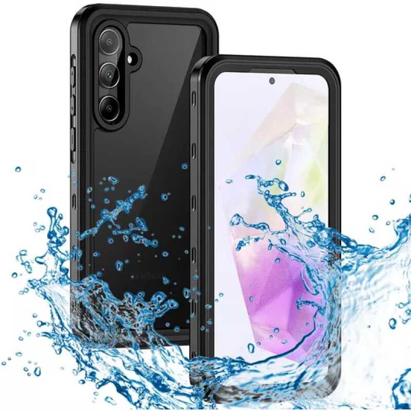 ShellBox Samsung Galaxy A55 5G - Αδιάβροχη Θήκη IP68 - Black