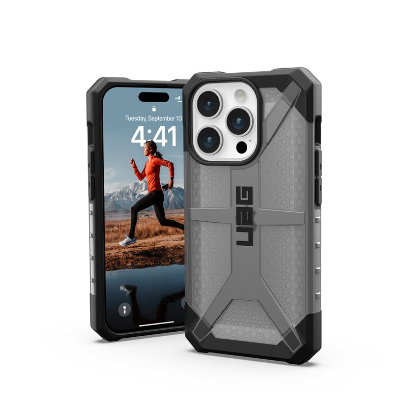 UAG iPhone 15 Pro Plasma Series Σκληρή Θήκη - Ash