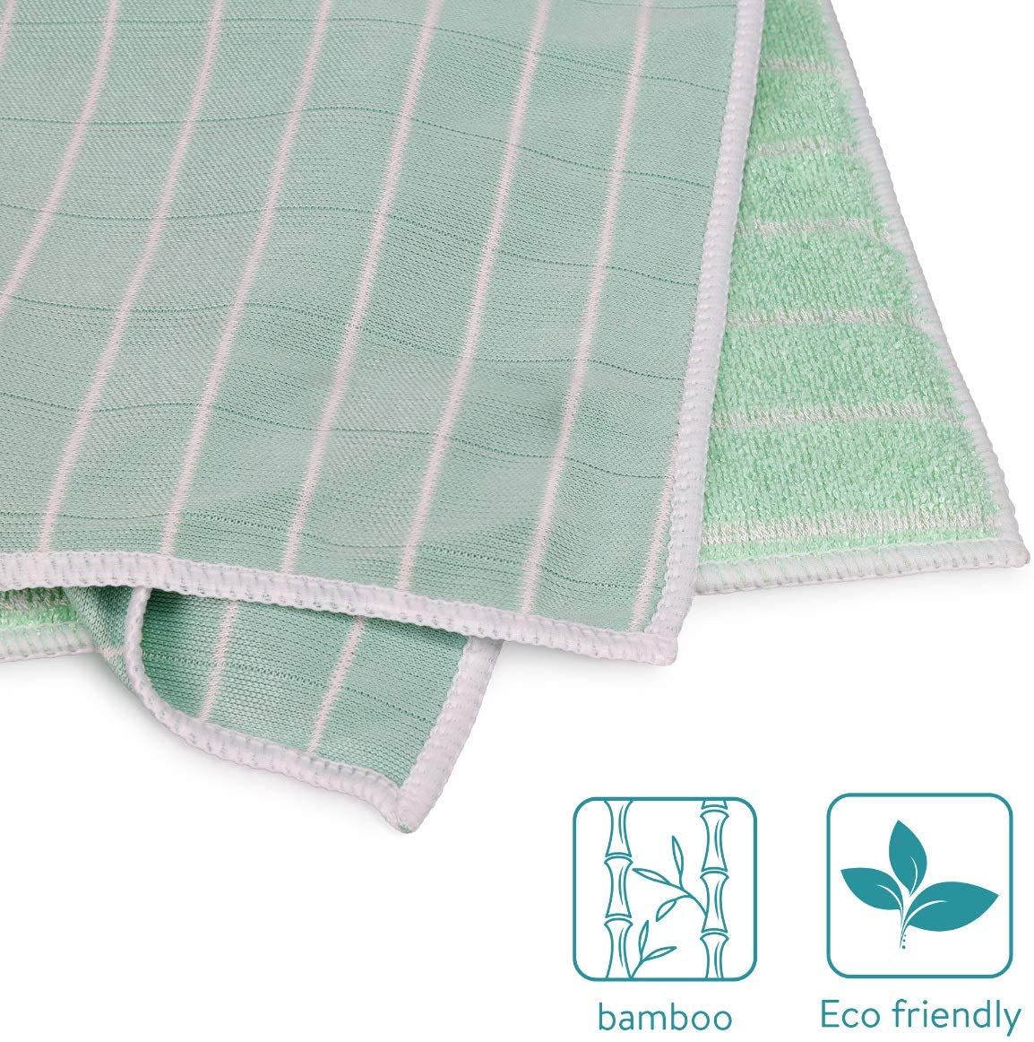 Navaris Σετ με 5 Πετσέτες Καθαρισμού και Γυαλίσματος - Green - 51036.05