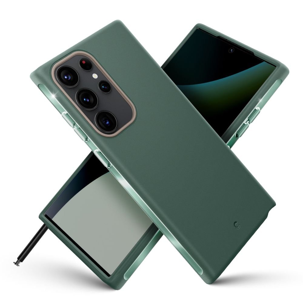 Spigen Cyrill Samsung Galaxy S23 Ultra Ultra Color Mag Θήκη Σιλικόνης TPU - Kale