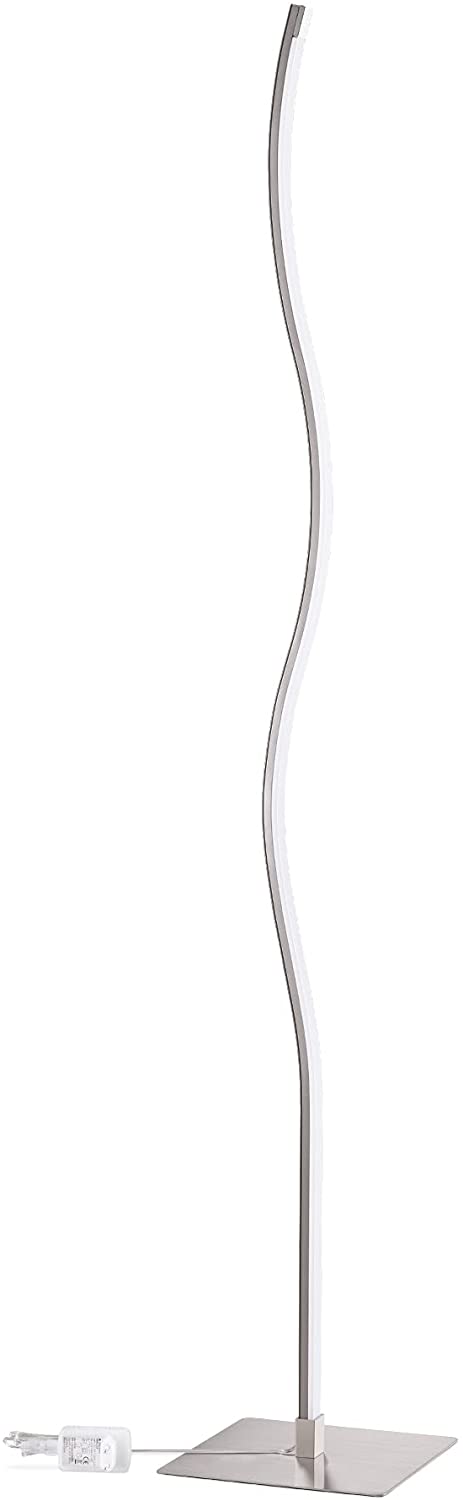 Navaris LED Floor Lamp Φωτιστικό Δαπέδου με Φωτισμό LED - Silver - 54183.35.31