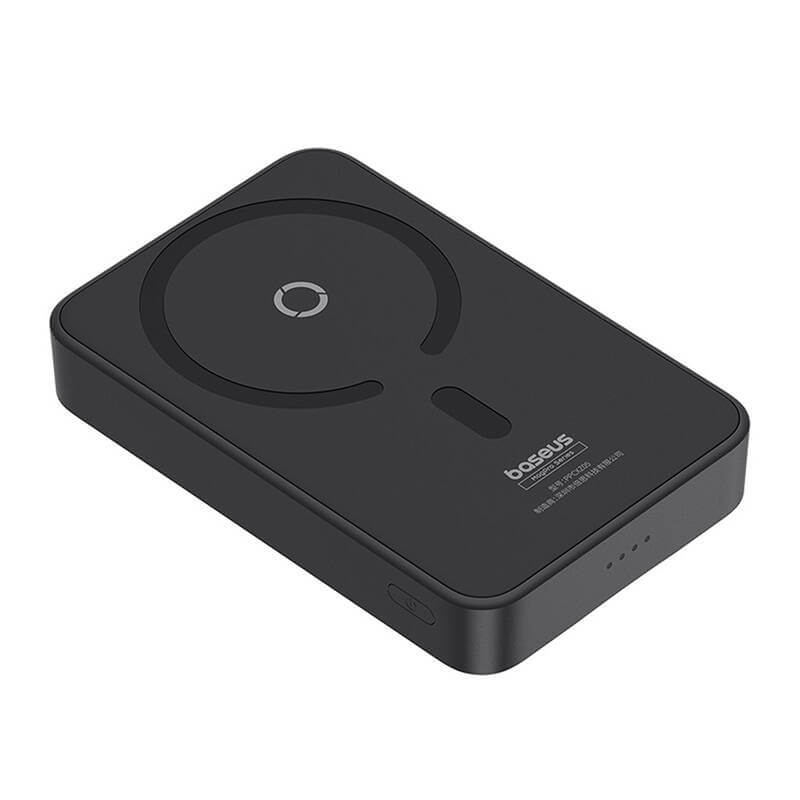Baseus MagPro Magnetic PPCXZ05 - Ασύρματο MagSafe PowerBank 5000mAh 20W με Καλώδιο Type-C to Type-C - Black