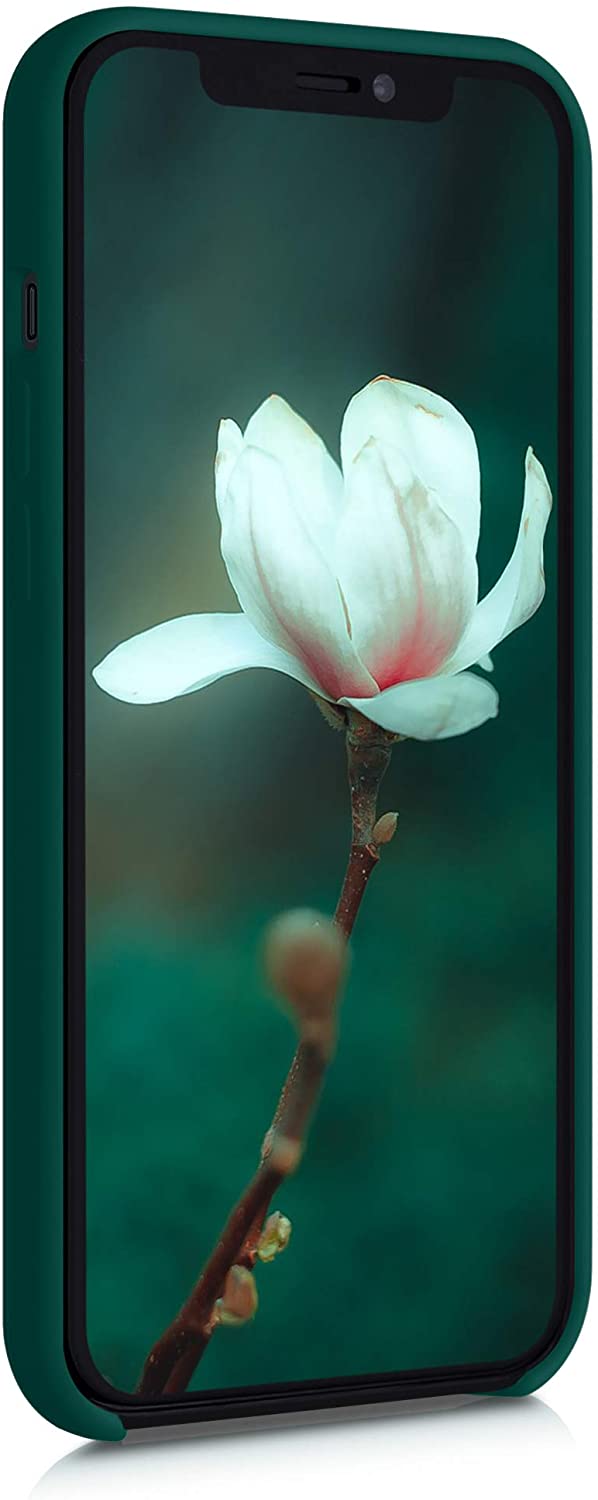 KW iPhone 12 Pro Max Θήκη Σιλικόνης Rubber TPU - Green - 52644.184