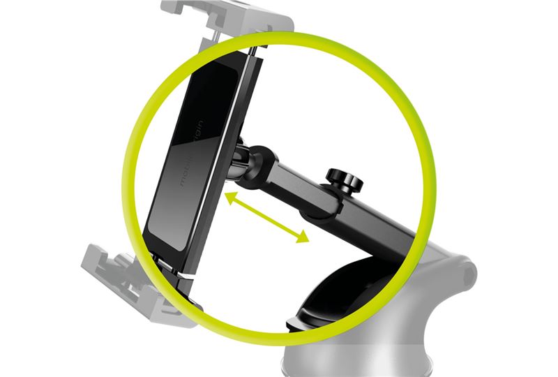 Mobile Origin MO6 Universal Βάση Τάμπλετ για το Ταμπλό του Αυτοκινήτου - Black