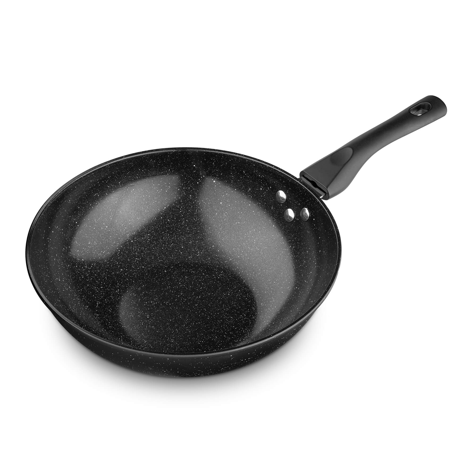 Navaris Wok με Αντικολλητική Επιφάνεια - 30cm - Black - 56918.01