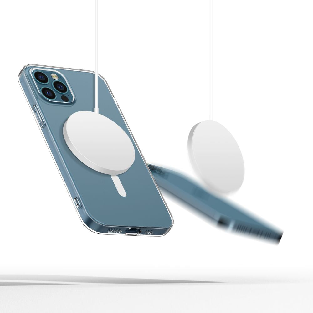 Tech-Protect iPhone 12 / 12 Pro Flexair Θήκη Σιλικόνης TPU με MagSafe - Διάφανη