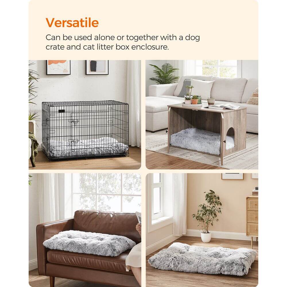 Feandrea Μαξιλάρι / Κρεβάτι Σκύλου - 95 x 60 cm - Light Grey - PGW202G01