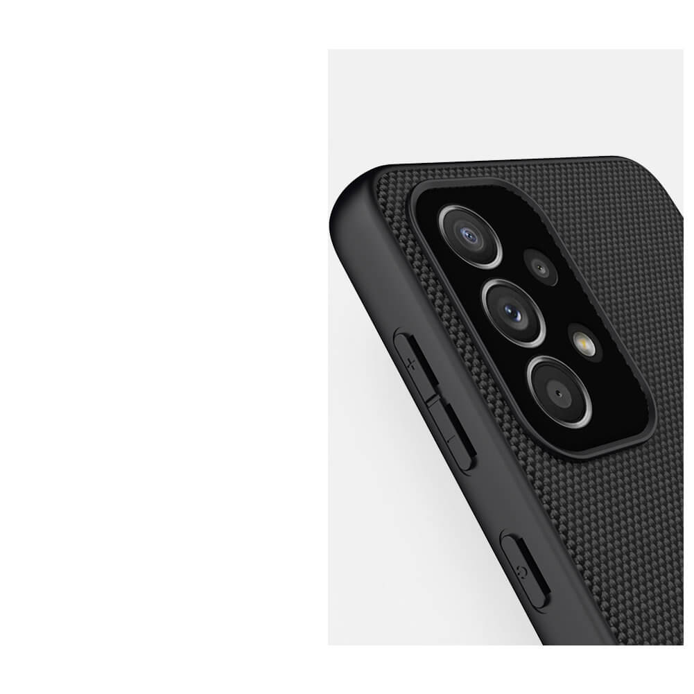 Nillkin Samsung Galaxy A33 5G Textured Case Σκληρή Θήκη με Πλαίσιο Σιλικόνης - Black