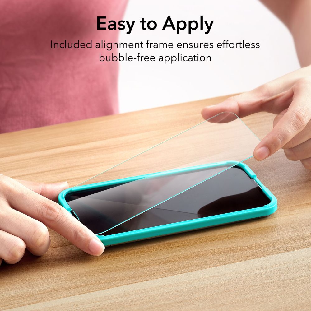 ESR iPhone 14 Pro Screen Shield 2.5D 0.3mm Tempered Glass Αντιχαρακτικό Γυαλί Οθόνης - Διάφανο