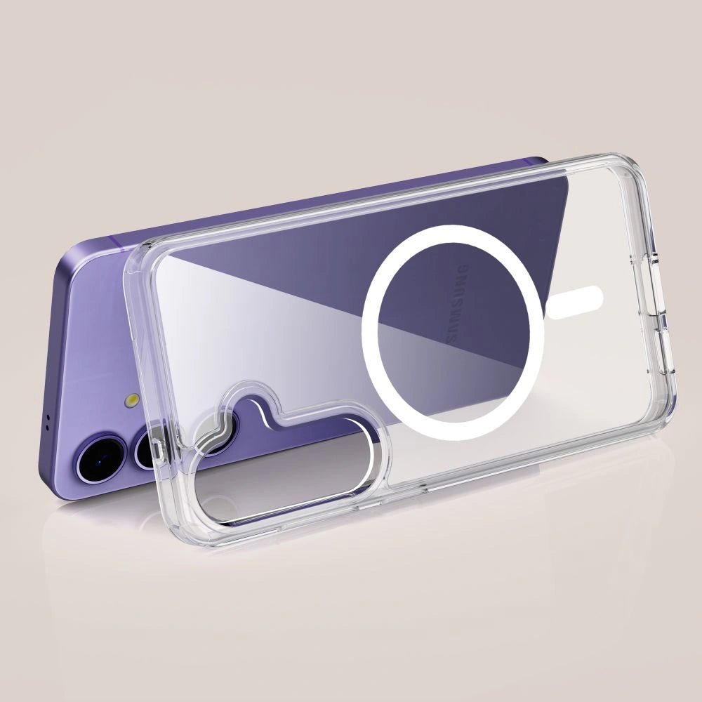 Tech - Protect Samsung Galaxy A56 5G Flexair Hybrid MagSafe Σκληρή Θήκη με Πλαίσιο Σιλικόνης και MagSafe - Διάφανη